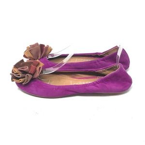 Jeffrey Campbell Suede Yuki Flats